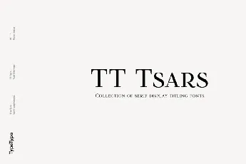 TT Tsars Family font