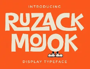 RUZACK MOJOK font