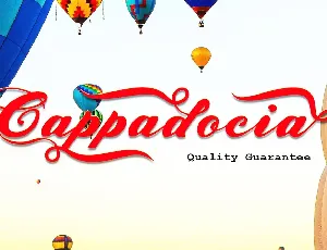 Cappadocia font