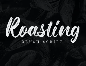 Roasting font