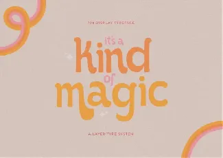 Itâ€™s Kind of Magic Script font