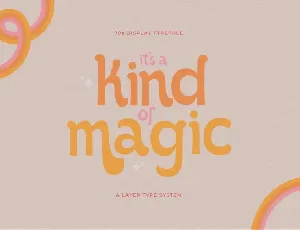 Itâ€™s Kind of Magic Script font