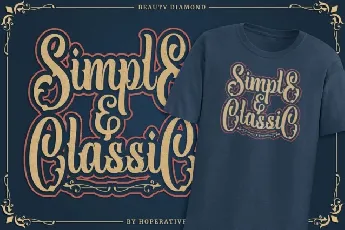 Beauty Diamond font