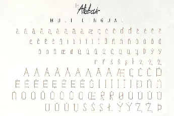 Jim Alistair Demo font