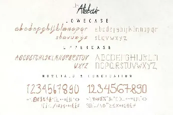 Jim Alistair Demo font