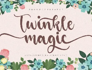 Twinkle Magic Demo Version font