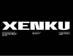 Xenku font