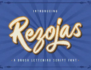 Rezojas font