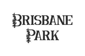 Brisbane Park font