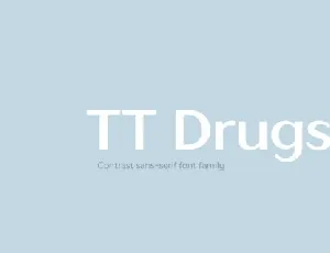 TT Drugs font