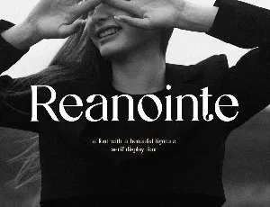 Reanointe font