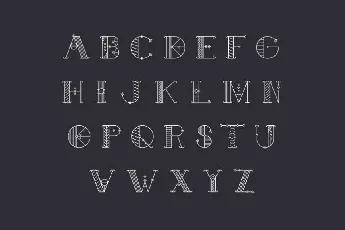 Alchimique Decorative font