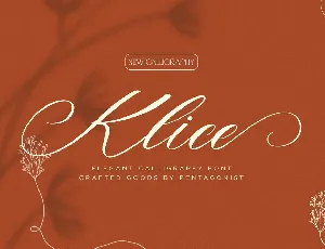 Klice DEMO font