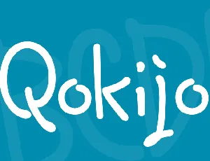 Qokijo font