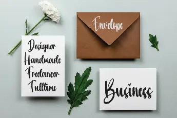 Unique Handmade font