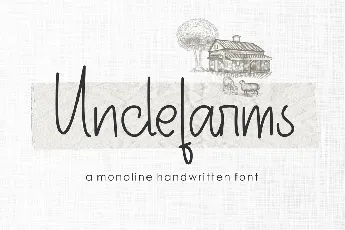 Unclefarms font