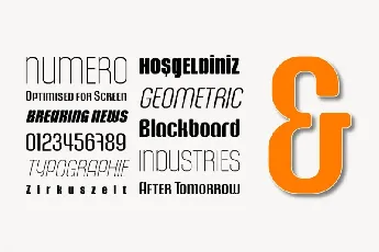 Murat Grotesque Family font