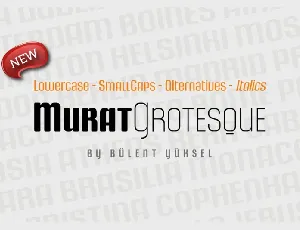 Murat Grotesque Family font