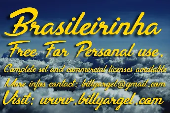 Brasilairinha font