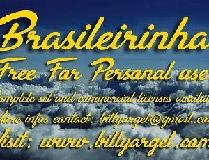 Brasilairinha font