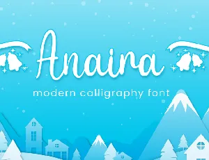 Anaira - Personal Use font