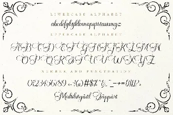 Andalucia Calligraphy font