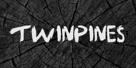 TWINPINES font