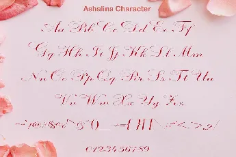 Ashalina font