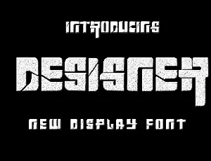 Designer font