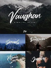 Vaughan Handstylish font