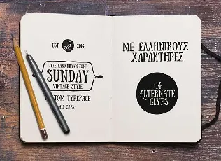 Sunday Style Free font