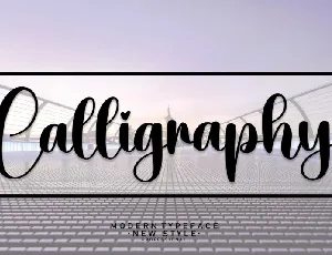 Calligraphy Script font