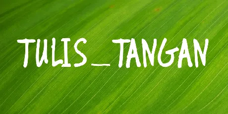 TULIS_TANGAN font