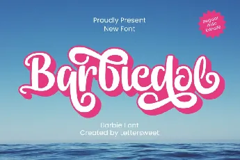 Barbiedol font