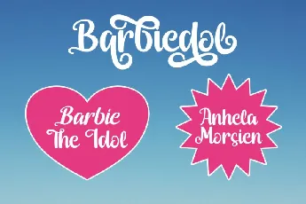 Barbiedol font