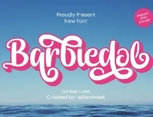 Barbiedol font