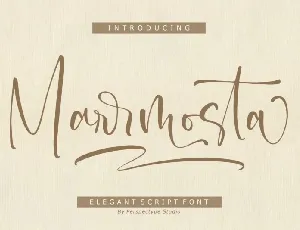 Marrmosta font