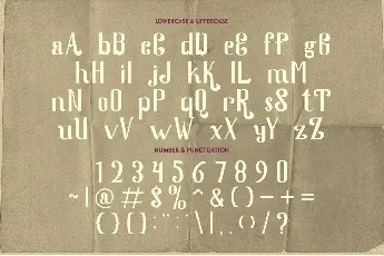 Quaker Ladies font