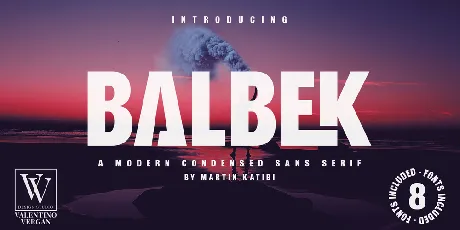 Balbek font