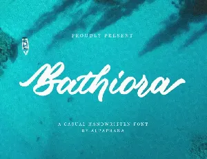 Bathiora font