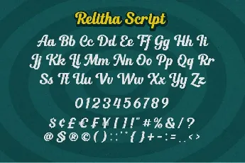 Relitha font