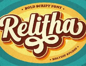 Relitha font