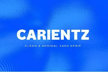 Carientz font