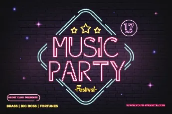 Partylicious font