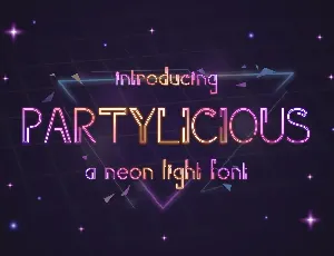 Partylicious font