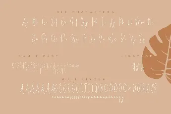 Style Bligature font