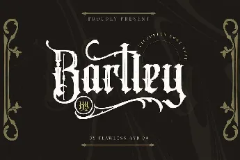 Bartley font