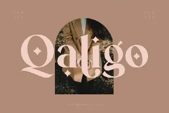 Qaligo Serif font