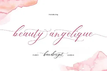 Beauty Angelique font