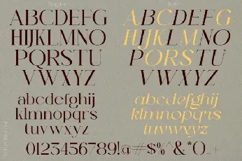 Lofty Chic font